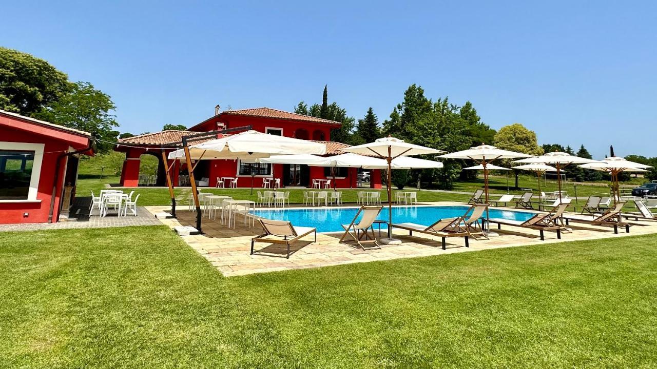Agriturismo Borgo Imperiale Valmontone Dış mekan fotoğraf